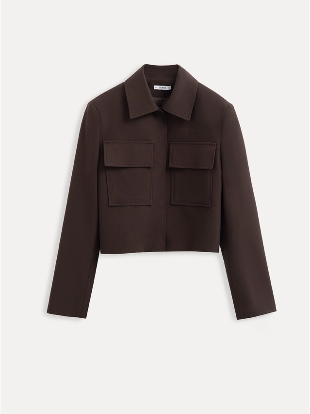 Women's jacket CONTE LJ 3867, s.170-84-90, dark brown - 8