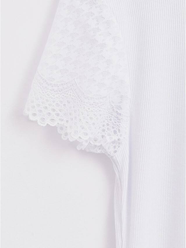Women's polo neck shirt CONTE ELEGANT LD 1360, s.170-100, white - 3