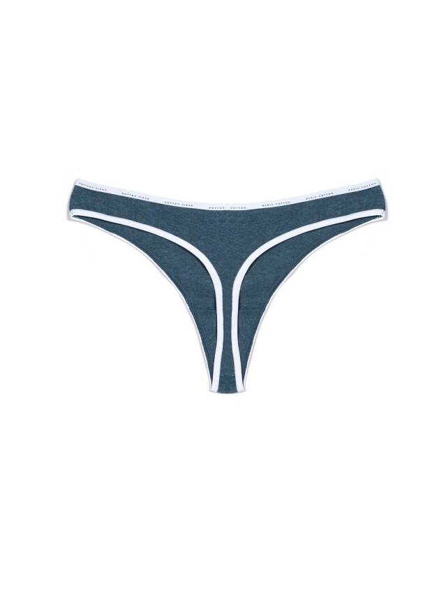 Women's panties CONTE ELEGANT BASIC LST 643, s.102/XL, dark blue melange - 4