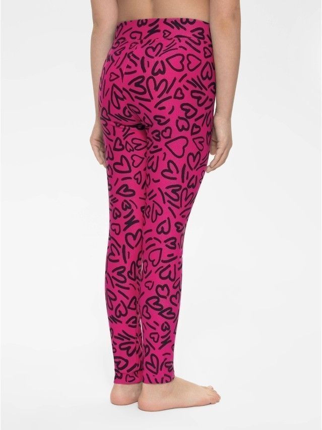 Leggings for girl CONTE ELEGANT LOVELY, s.122,128-64, fuchsia - 2