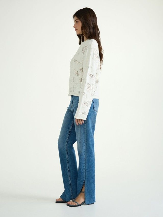 Women's pullover CONTE ELEGANT LDK2438, s.170-84, white - 3