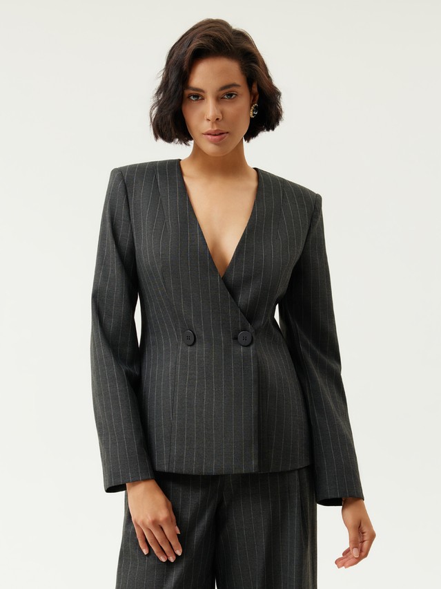 Women's jacket CONTE LJ 3605, s.170-84-90, graphite - 4