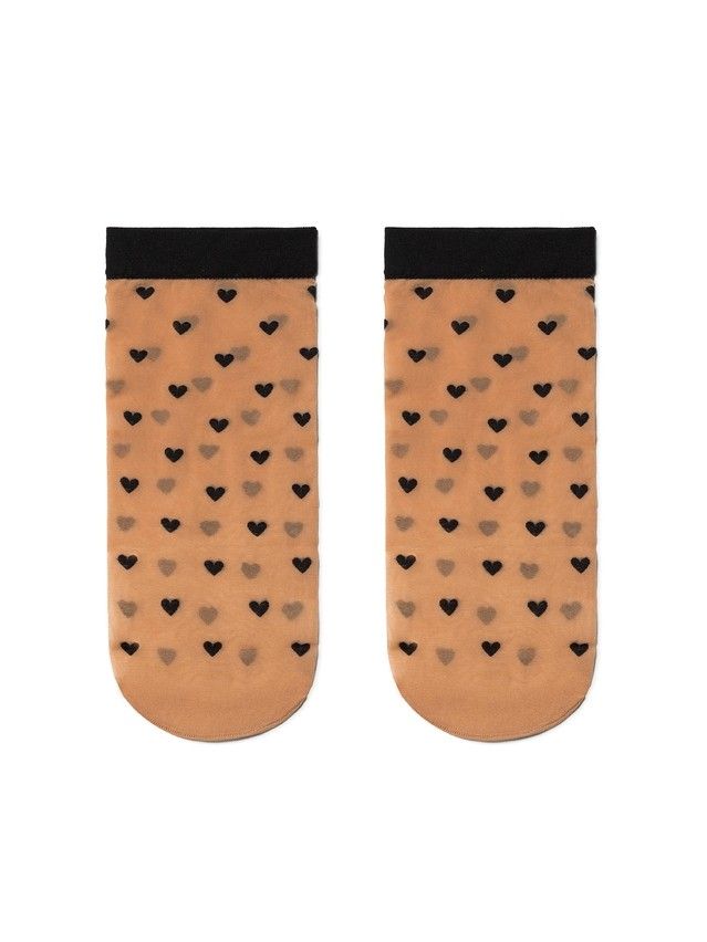 Women's socks FANTASY 19C-111SP, size 36-39, natural - 2