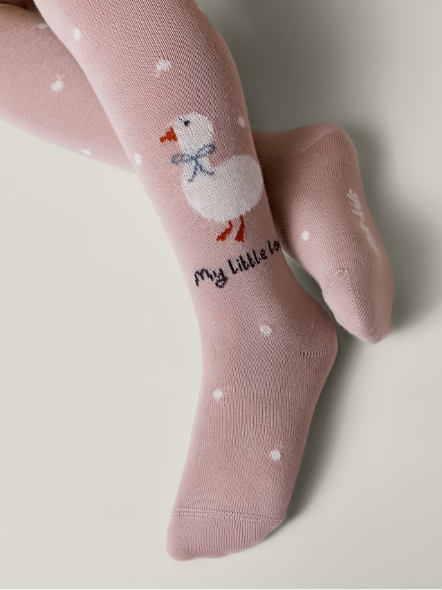 Children's tights CONTE-KIDS TIP-TOP, s.104-110 (16),713 ash pink - 3