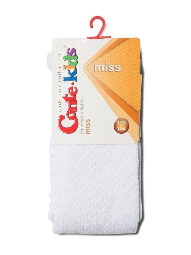 Children's tights CONTE-KIDS MISS, s.116-122 (18),269 white - 3