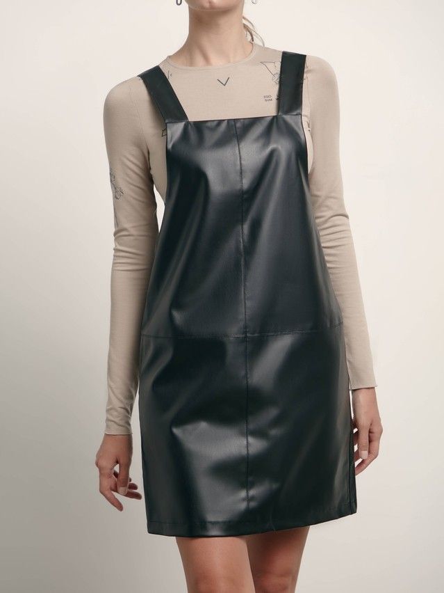 Women's pinafore dress CONTE ELEGANT LSF 1405, s.170-88-94, black - 3