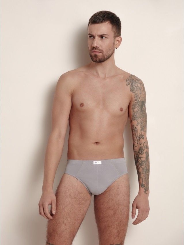 Men's underpants DiWaRi BASIC MEN MSL 2128, s.78,82, light grey - 1