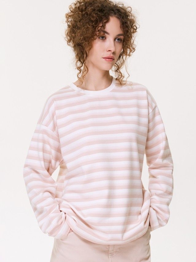 Women's jumper CONTE LD 3591, s.170-84, beige-pink-ecru - 3