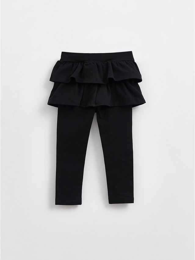 Leggings for girls CONTE ELEGANT LOLA, s.110,116-56, nero - 2