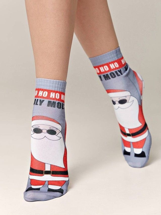 Women's socks CONTE ELEGANT FANTASY, s.23-25, 501 grey - 1