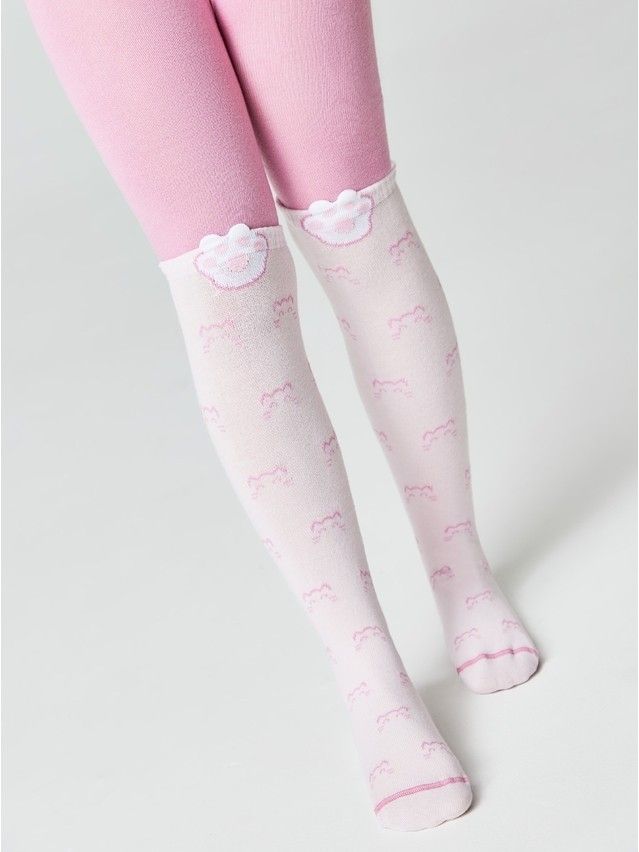 Children's tights CONTE-KIDS TIP-TOP, s.128-134 (20),691 pink - 1