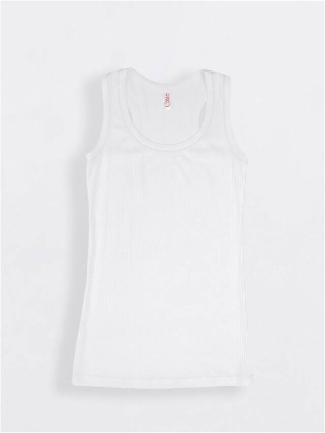Women's polo neck shirt CONTE ELEGANT LD 713, s.170-100, white - 1
