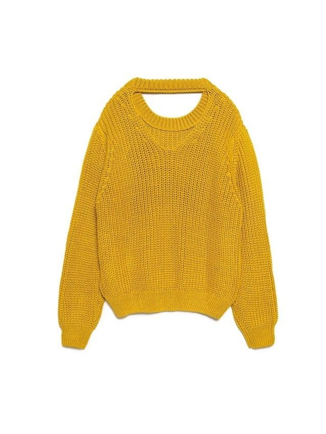 Women's polo neck shirt CONTE ELEGANT LDK110, s.170-84, mustard - 7