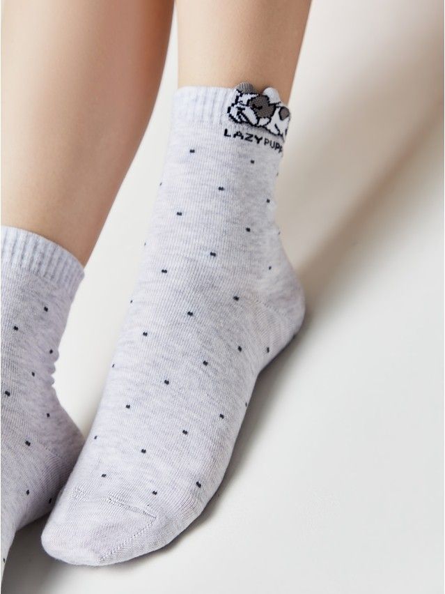 Women's socks CONTE ELEGANT CLASSIC, s.23, 252 light grey - 4