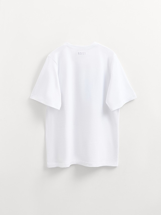 Women's polo neck shirt CONTE ELEGANT LD 3036, s.170-92, white-tulip - 2