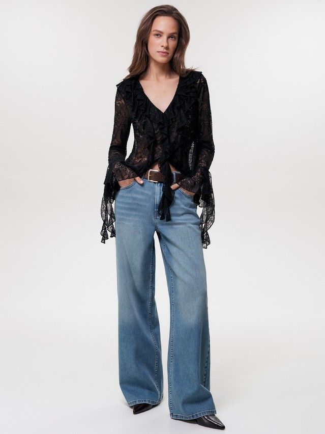 Women's blouse CONTE LBL 3741, s.170-84, black - 1