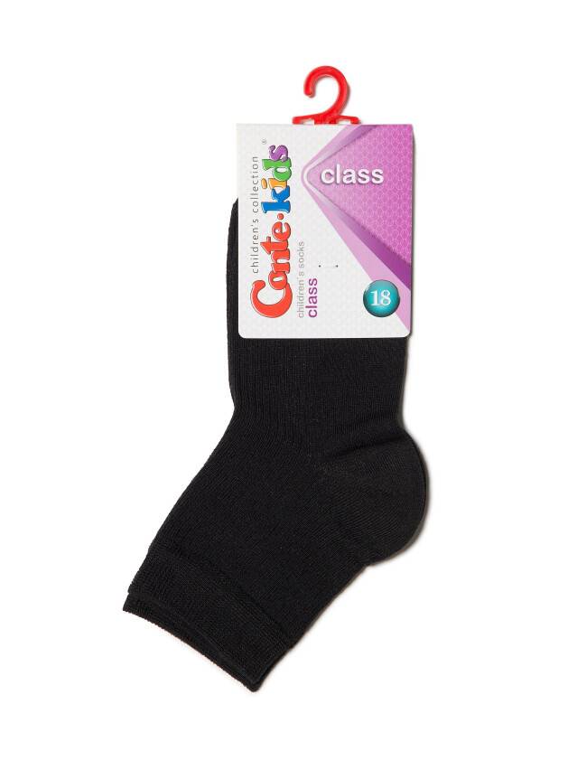 Children's socks CONTE-KIDS CLASS, s.27-29, 154 black - 2