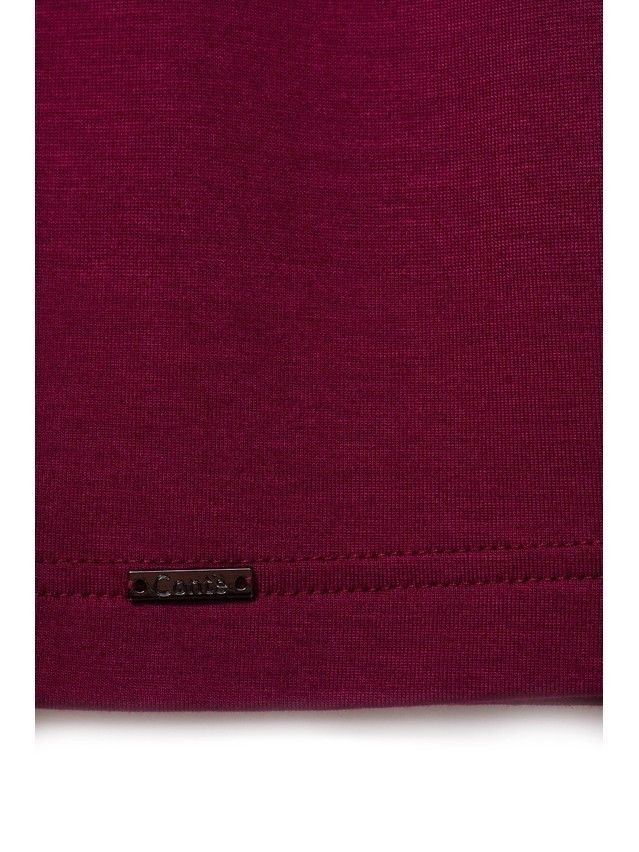 Women's polo neck shirt CONTE ELEGANT LD 821, s.170-100, bordo - 5