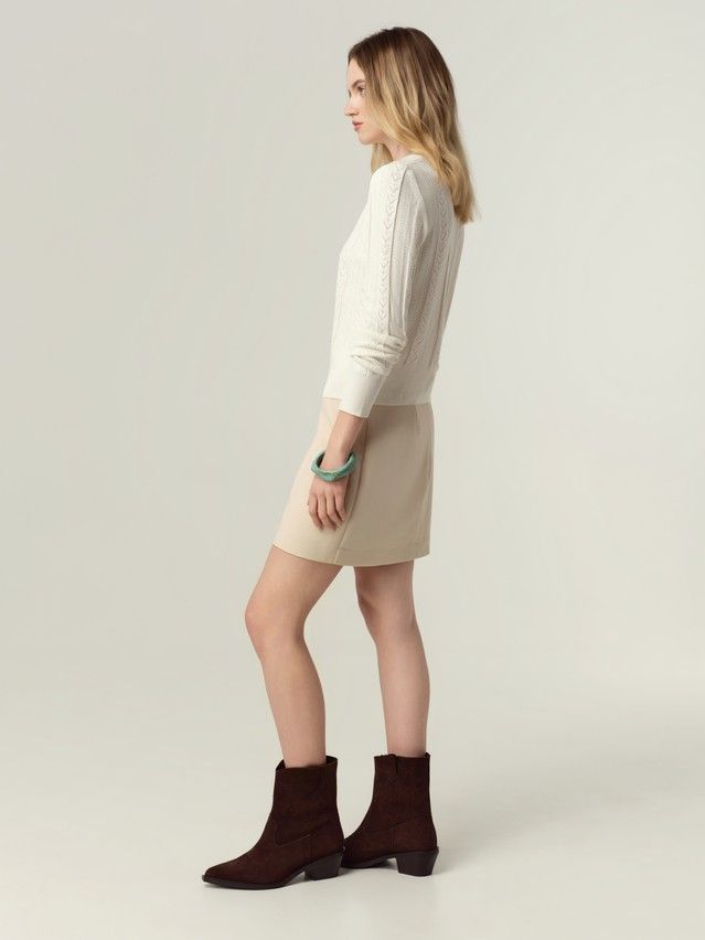 Women's pullover CONTE ELEGANT LDK2576, s.170-84, ecru - 5