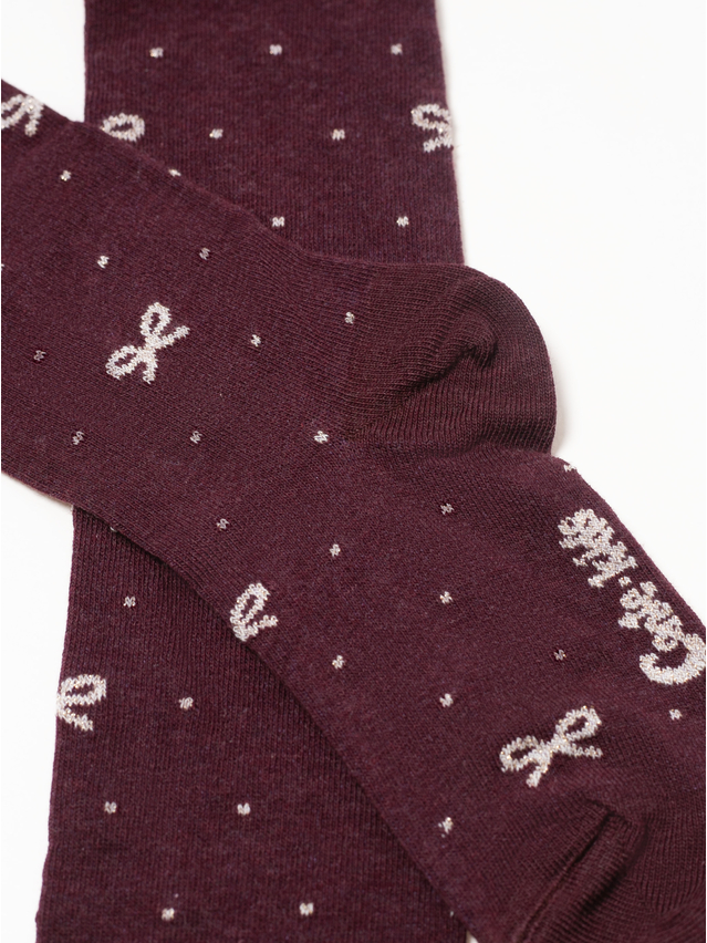 Children's tights CONTE-KIDS TIP-TOP, s.116-122 (18),545 wine-coloured - 5