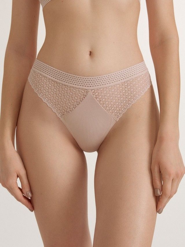 Women's panties CONTE ELEGANT GOTIC LBR 2984, s.90, almond - 1