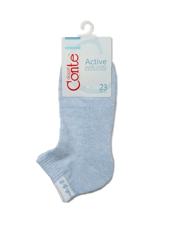 Women's socks CONTE ELEGANT ACTIVE, s.23, 091 light blue - 3