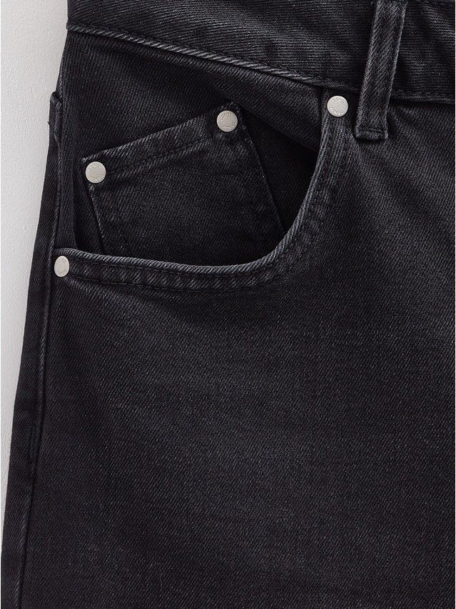 Denim trousers CONTE ELEGANT CON-718, s.170-98, washed black - 11