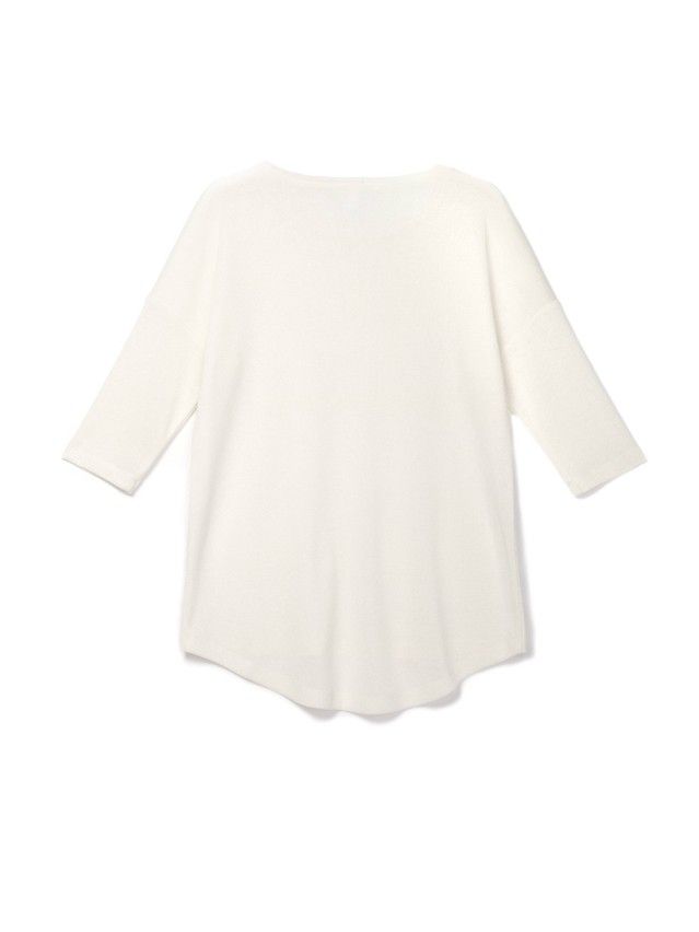 Women's polo neck shirt CONTE ELEGANT LD 833, s.170-100, milky - 2