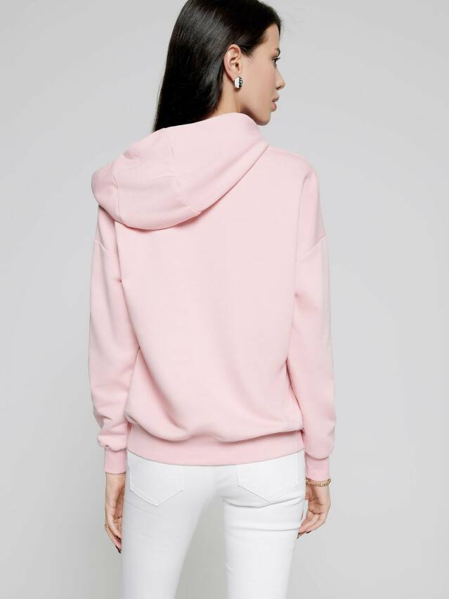 Women's hoodie LD 1105, s.170-100, romantic pink - 2