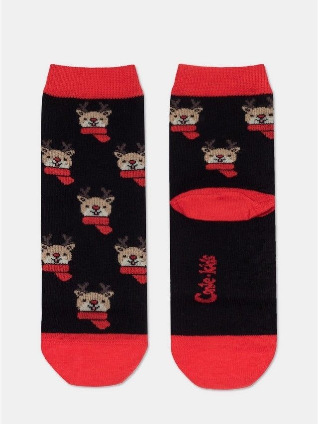Kids socks CK NEW YEAR 21С-67СП, s.24-29, 908 black - 2