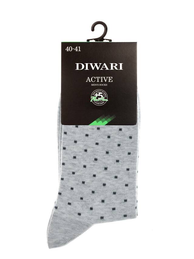 Men's socks DiWaRi COMFORT, s. 40-41, 040 light grey - 3