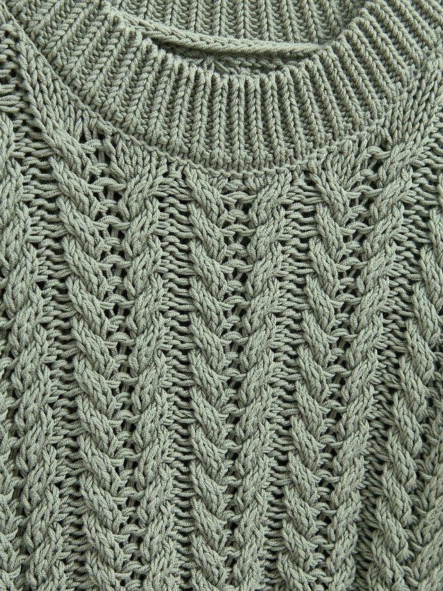 Women's pullover CONTE ELEGANT LDK24140, s.170-84, khaki - 8