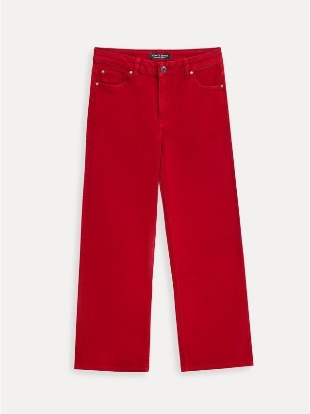 Women's jeans CONTE CON-1010, s.164-94, red - 9