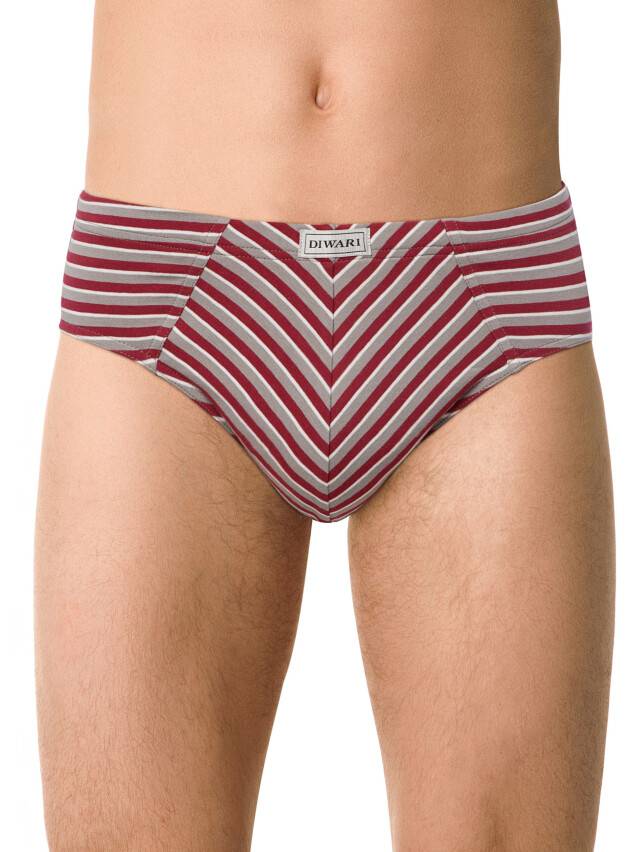 Men's underpants DiWaRi BAND MSL 873, s.78,82, grey-bordo - 2