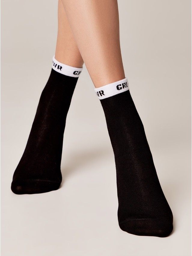Women's socks CONTE ELEGANT CLASSIC, s.23, 440 black - 2