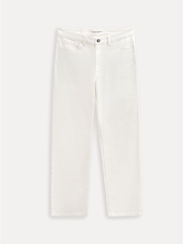 Women's jeans CONTE CON-993, s.164-90, off white - 8