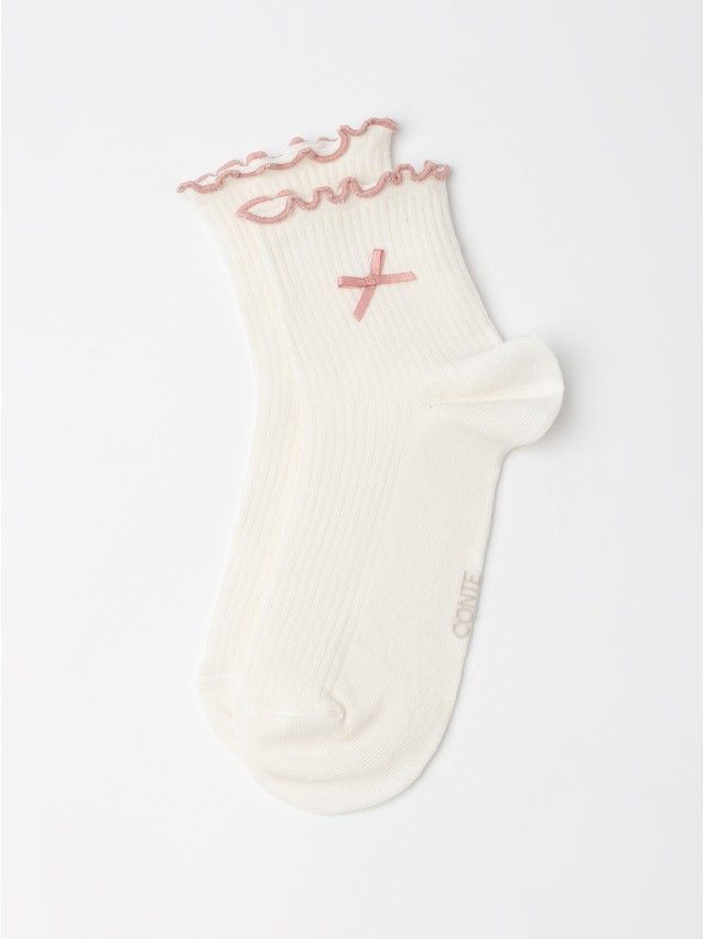 Women's socks CONTE, s.23-25, 1184 milky-ash-pink - 4