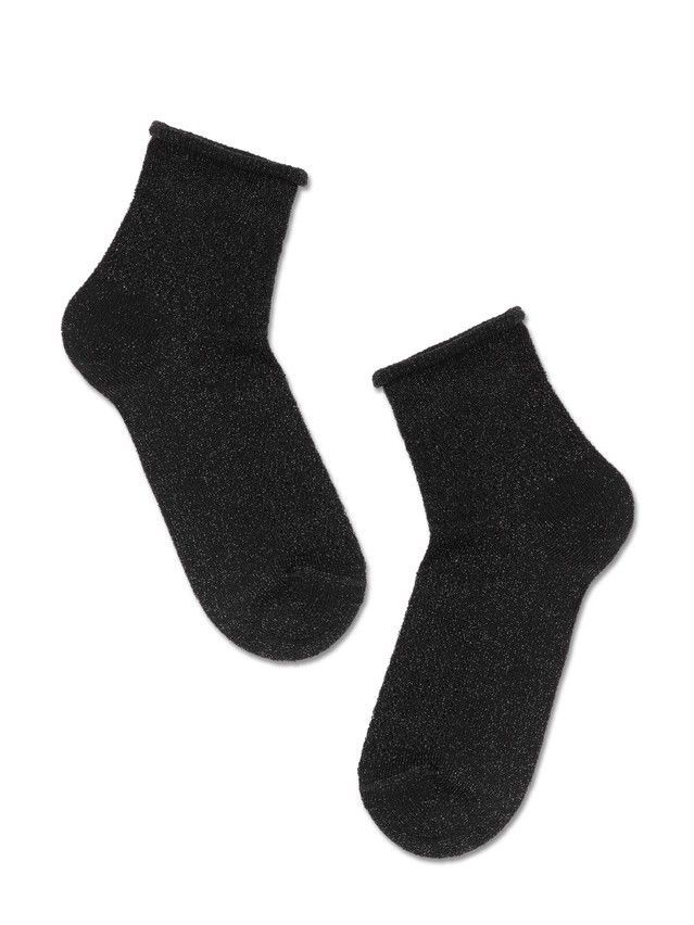 Women's viscose socks AJOUR 19С-186SP, s.36-37, 180 black - 2