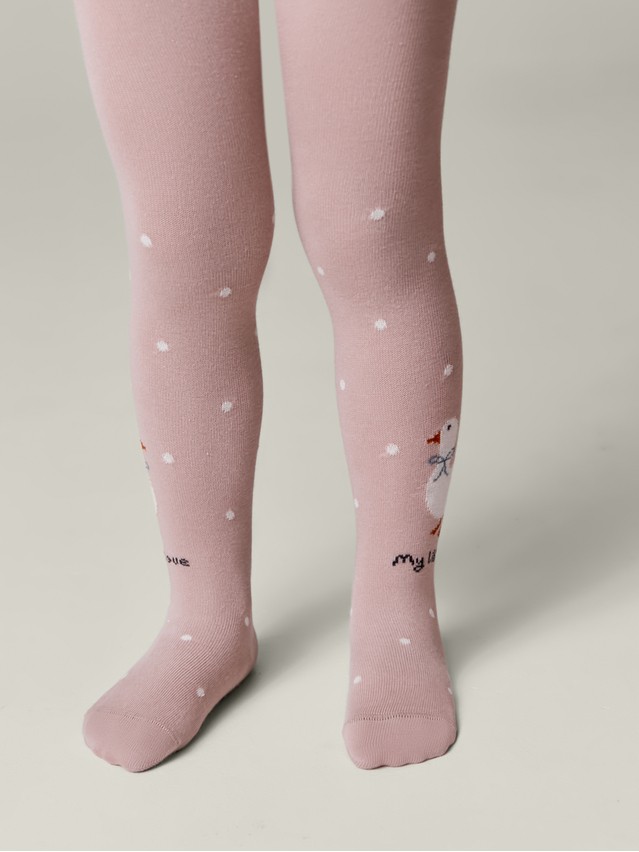Children's tights CONTE-KIDS TIP-TOP, s.104-110 (16),713 ash pink - 1
