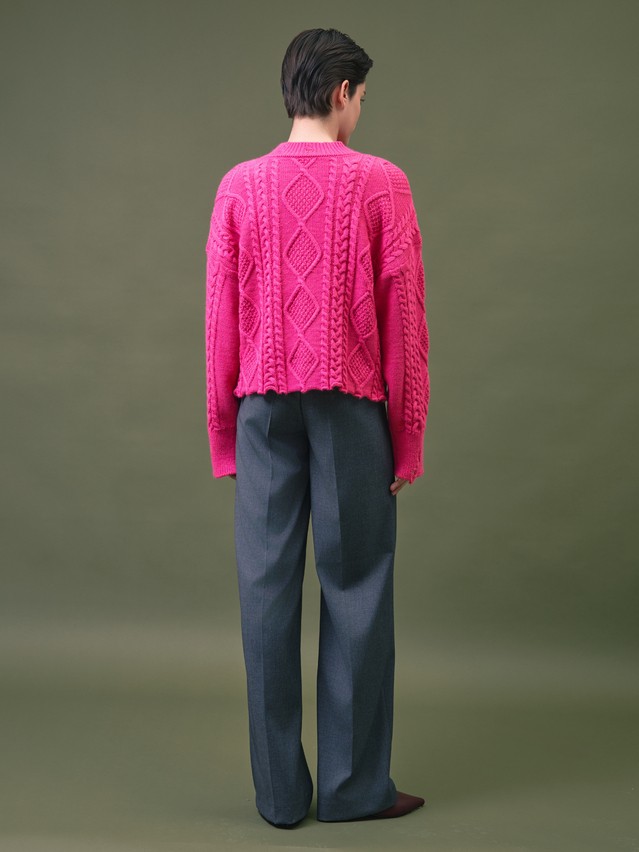 Women's pullover CONTE ELEGANT LDK24129, s.170-84, pink - 6