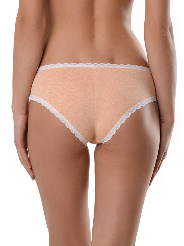 Women's panties CONTE ELEGANT VINTAGE LHP 781, s.90, peach-white - 2