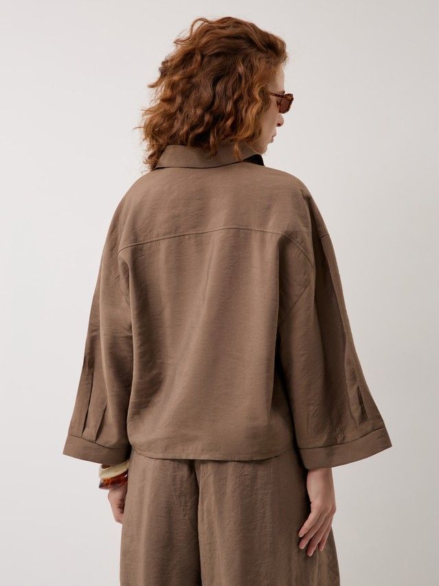 Women's shirt CONTE LRU 3423, s.170-84-90, chocolate - 7