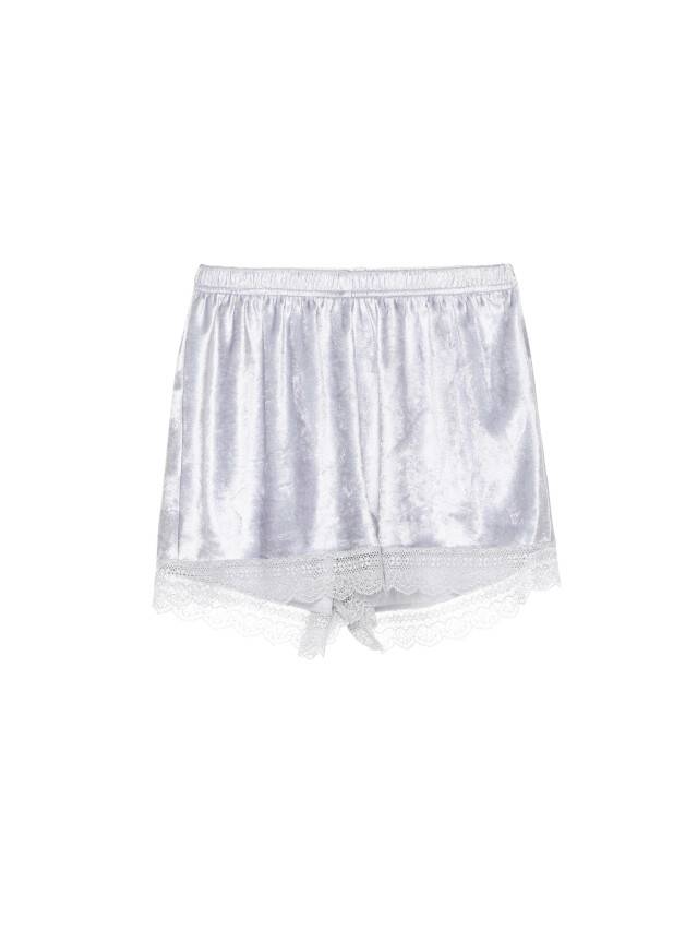 Women's shorts CONTE ELEGANT VELVET LOUNGEWEAR LHW 1009, s.170-90, steel grey - 1