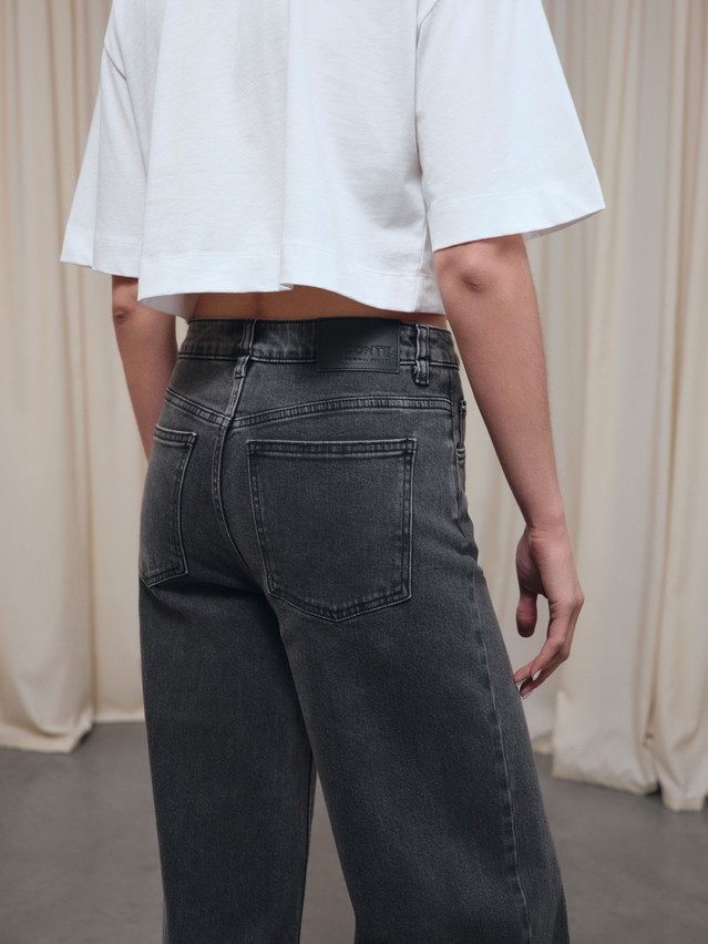 Women's jeans CONTE CON-802, s.164-90, washed black - 6