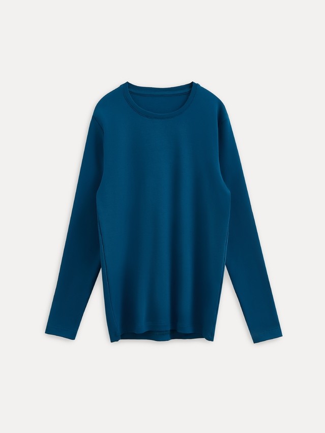 Men's polo neck shirt DIWARI BASIC MEN MD 4031, s.176,182-92, deep sea green - 3