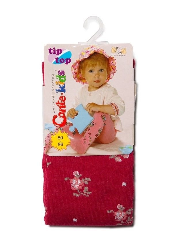 Children's tights CONTE-KIDS TIP-TOP, s.80-86 (14),258 wine-coloured - 2