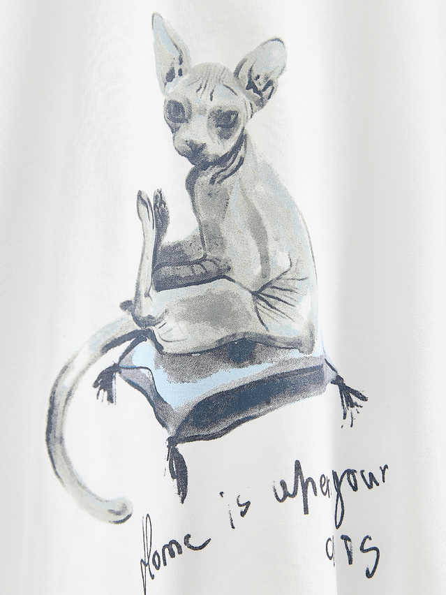 Women's polo neck shirt CONTE ELEGANT LD 3032, s.170-92, white-sphinx - 8