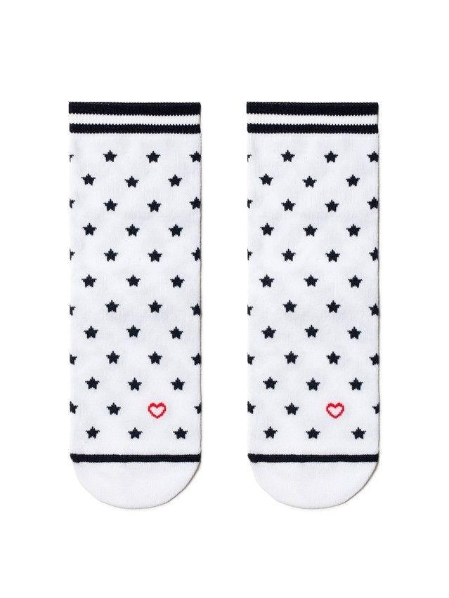2 pairs of socks for her and for him 18C-227SP; 17S-151SP, s.36-39; 42-45, 724 white-dark blue - 3