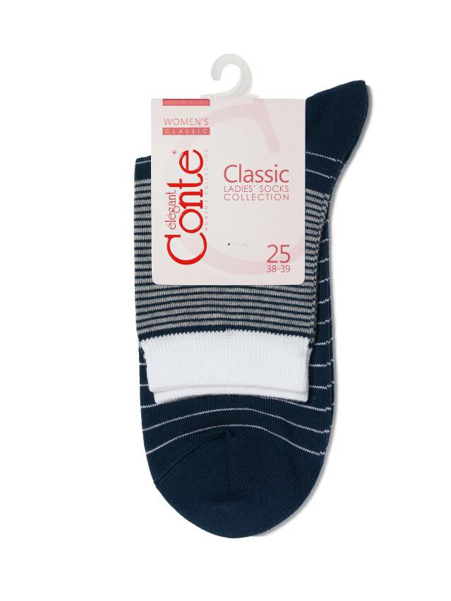 Women's socks CONTE ELEGANT CLASSIC, s.25, 058 navy - 3