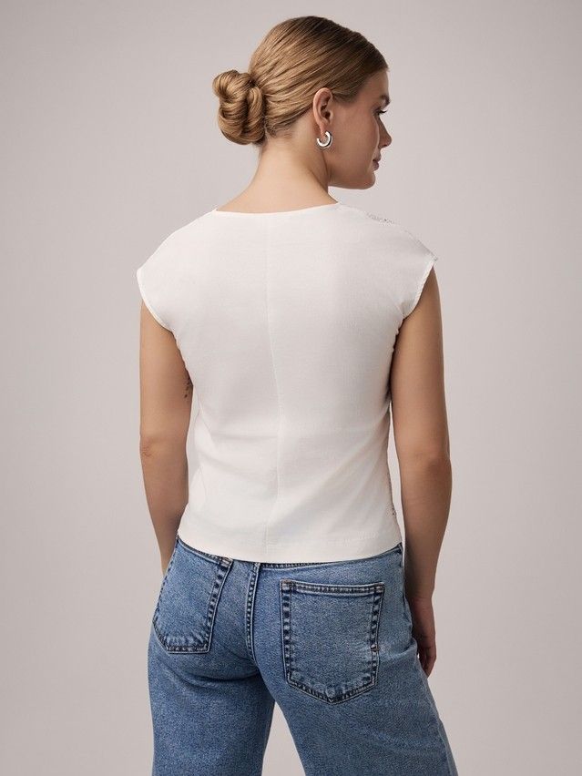 Women's shirt CONTE ELEGANT LBL 2954, s.170-84-90, ecru - 3